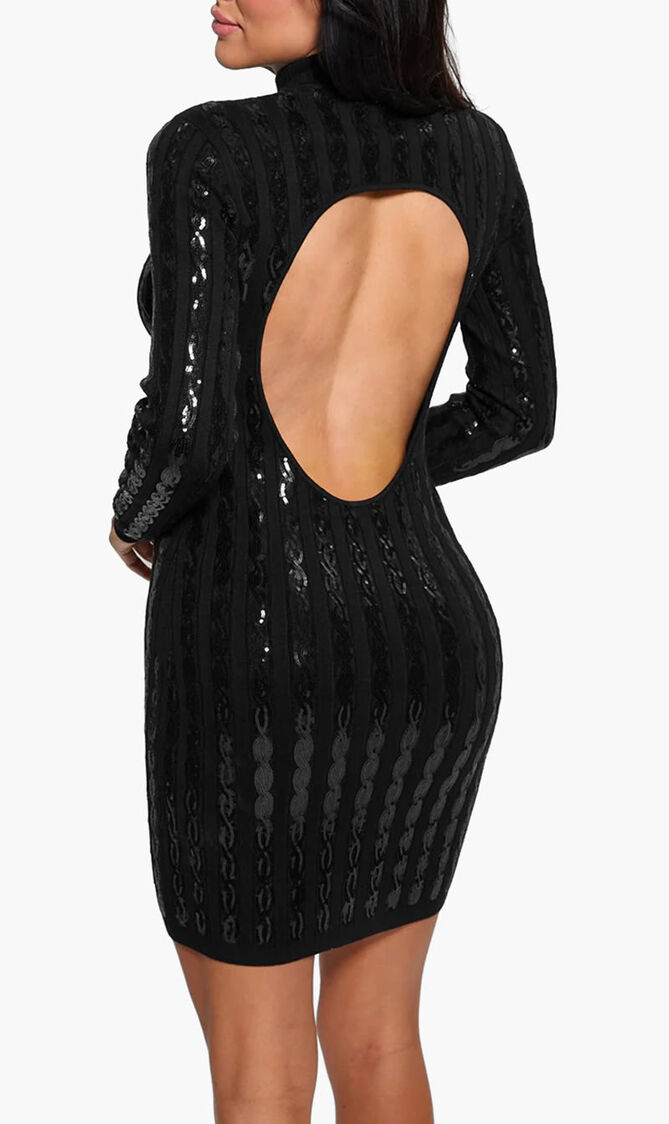 Sequin Bailey Mini Dress
