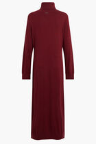 TURTLE NK SLIT MIDI DRS