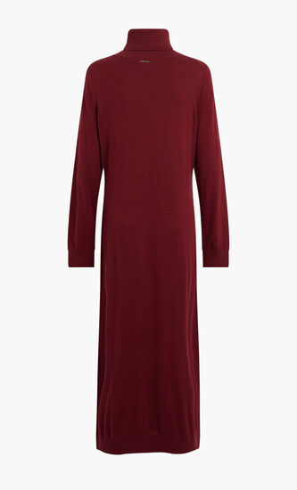 TURTLE NK SLIT MIDI DRS