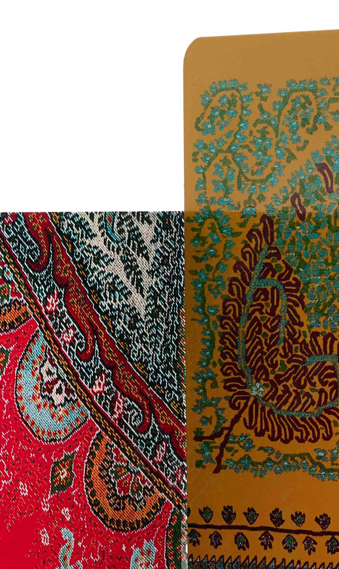 مسند الكتب المعدني فوياج أو راجستان - مجموعة من قطعتين