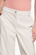 Kori Faux Leather Cargo Pant
