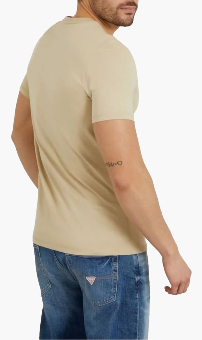 Ss Cn Triangle Gel Print Tee