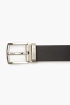 Men'S Lacoste Pin And Flat Buckle Belt Gift Set