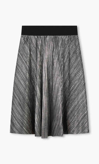 Metallic Effect Skirt