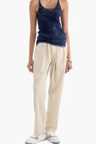 MULE WHITE PURPLE LEATHER LADIES