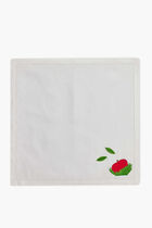 Apple Tree Napkin, White