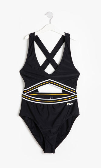 Retro Stripe Swimsuit