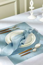 Feliz Placemat Blue Set Of 6