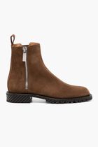 COMBAT SUEDE ANKLE BOOT BROWN BROWN
