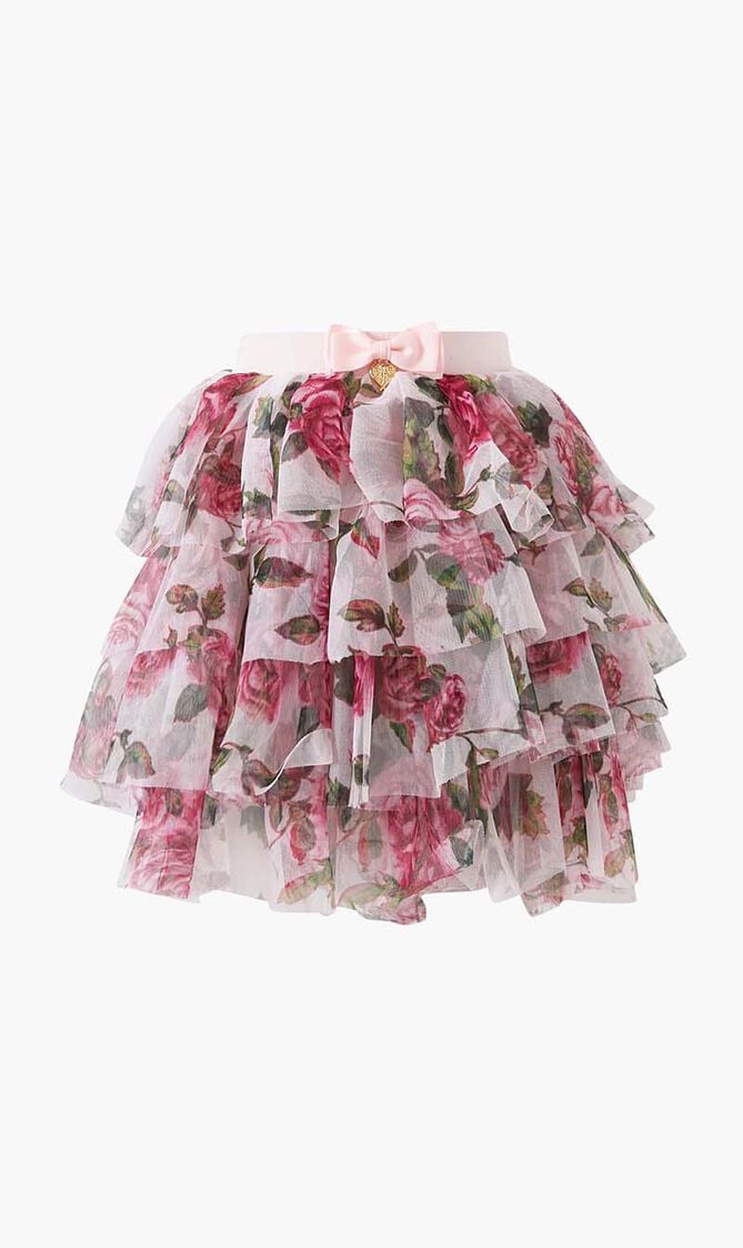 Patsy Rose Print Skirt