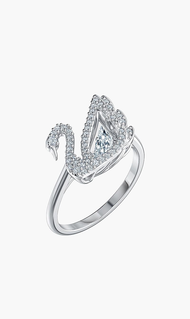 Swan best sale ring swarovski