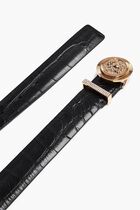 Medusa Biggie Leather Belt