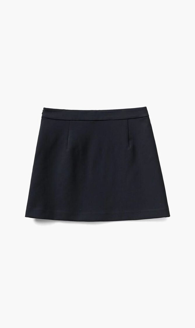 Mini Skirt with Side Zipper