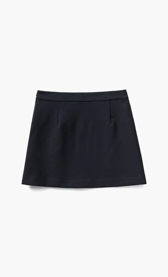 Mini Skirt with Side Zipper