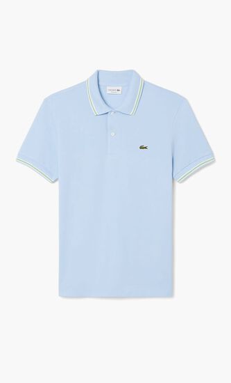 Regular Fit Trim Accent Polo Shirt