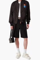 Organza Gradient Bomber Jacket