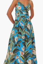 Anthurium Garden Maxi Dress