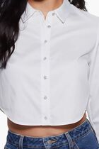 LS SAMI CROPPED BUTTON UP