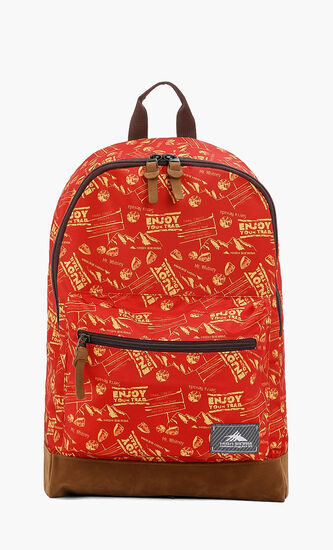 HS Urban Printed Backpack