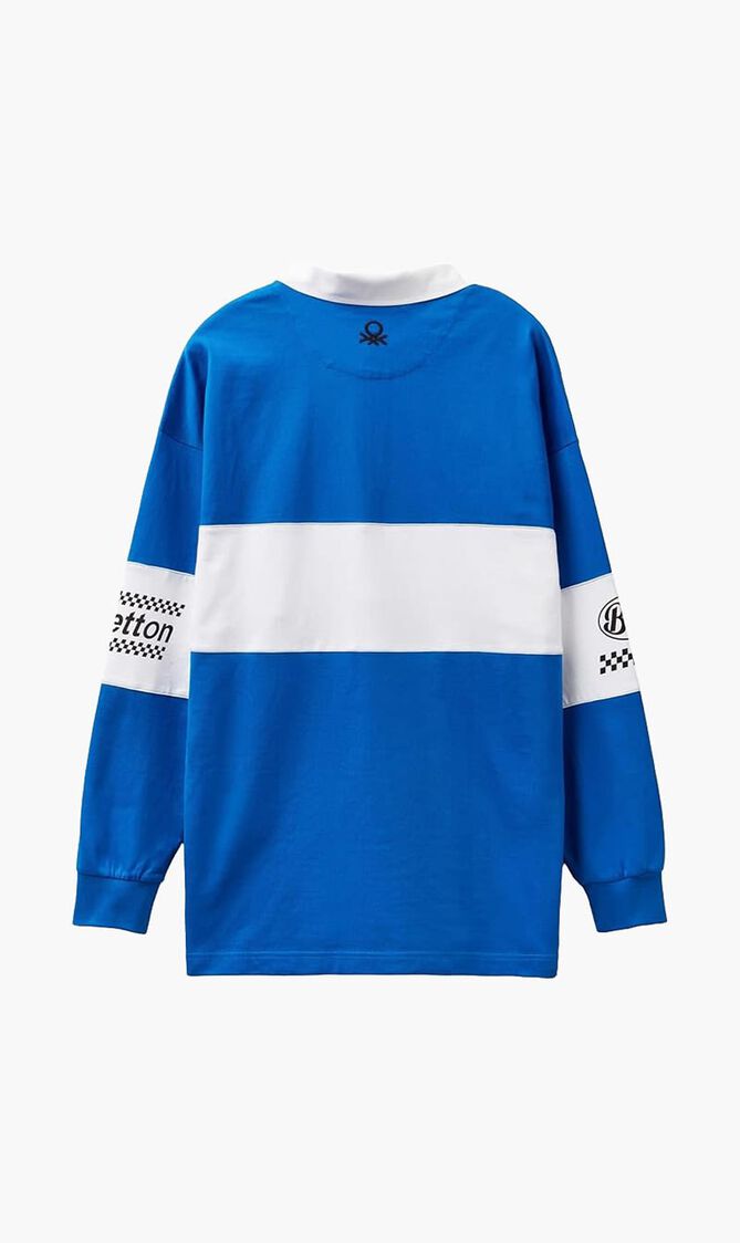 Long Sleeve Rugby Polo Shirt