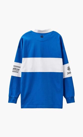 Long Sleeve Rugby Polo Shirt