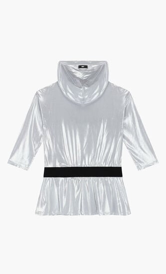 Logo Hooded Dress