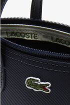 Pique Coated Canvas Mini Zip Tote Bag