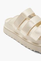 Golden Glow Slide Sandals