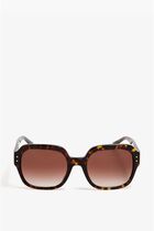 EYEWEAR MONOGRAM BUTTERFLY SOLID BROWN