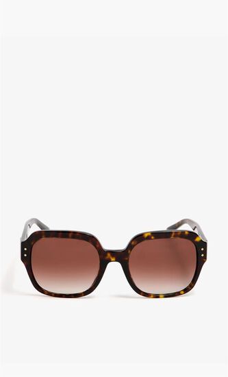 EYEWEAR MONOGRAM BUTTERFLY SOLID BROWN