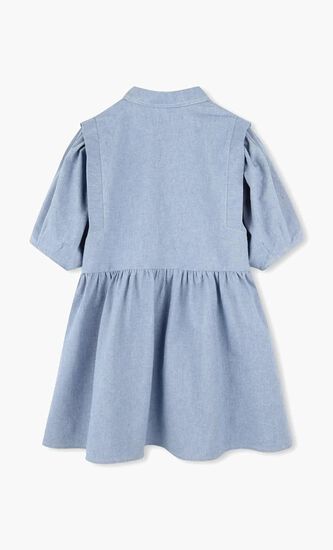 Logo Print Dress