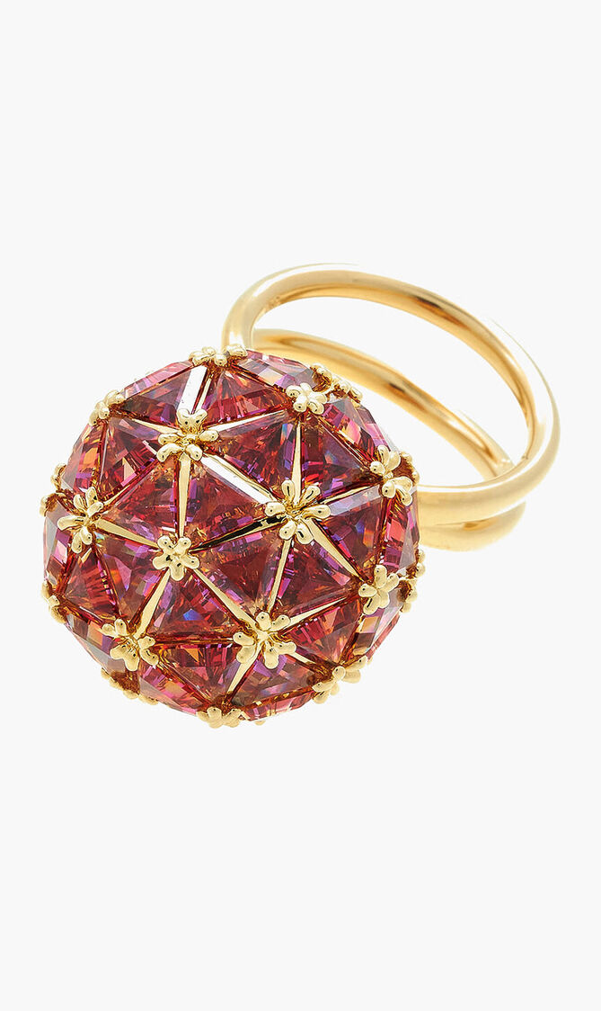 Curiosa Round Cocktail Ring