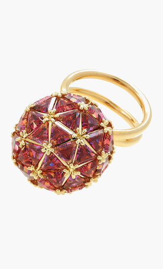 Curiosa Round Cocktail Ring