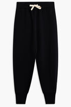 PANTS HIGH TWISTED COTTON OUTSIDE WITH INSIDE CASHMERE TERRY