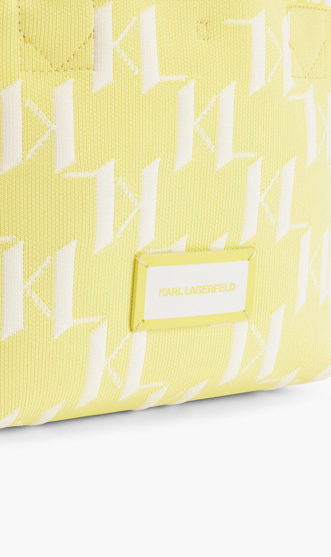 KMONOGRAM KNIT SM TOTE