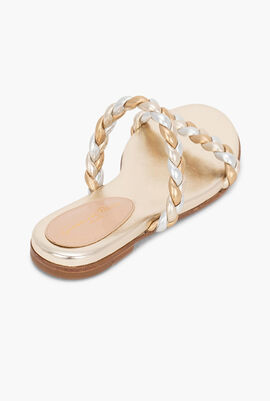 Marley Braided Flat Sandals