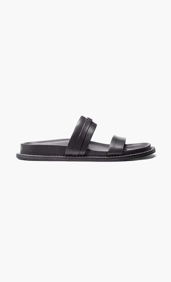 Mandy Leather Flat Sandals