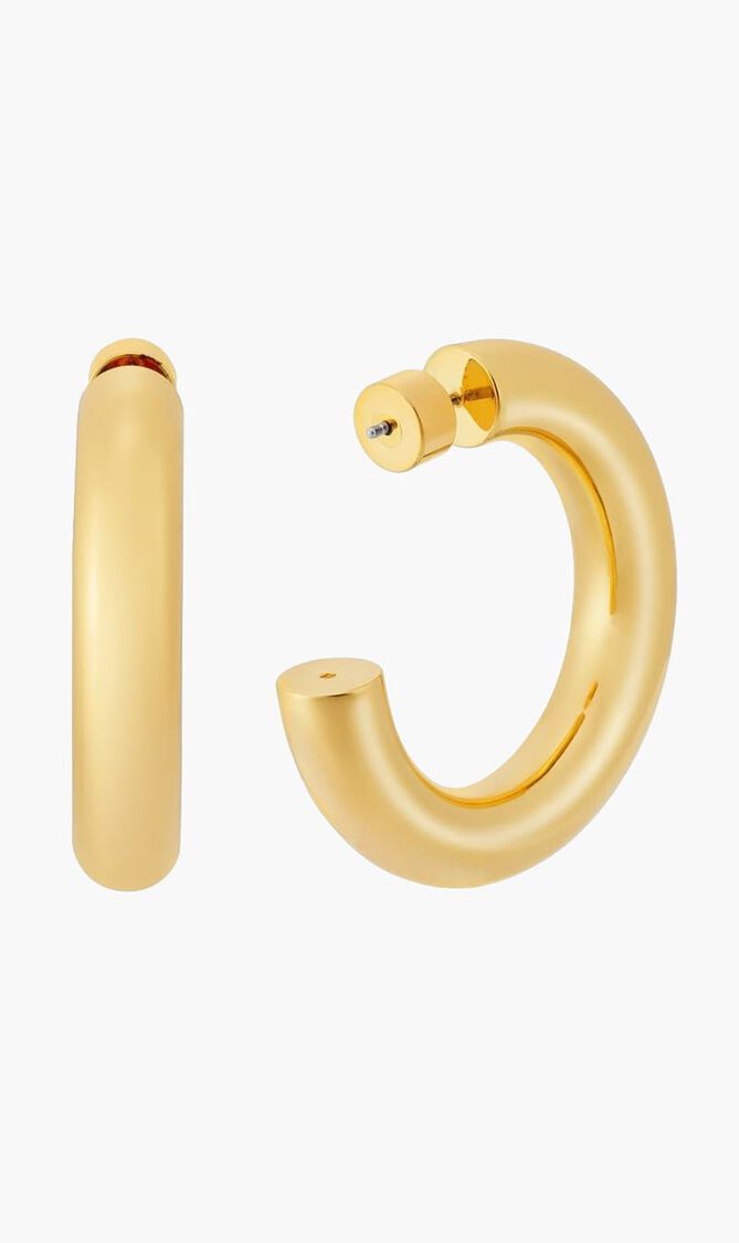 Tube Hoop Earrings