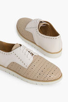 Kookean Perforated Leather Derby