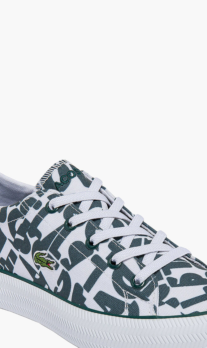 Gripshot Canvas Printed Trainers