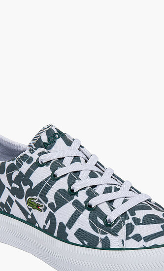 Gripshot Canvas Printed Trainers