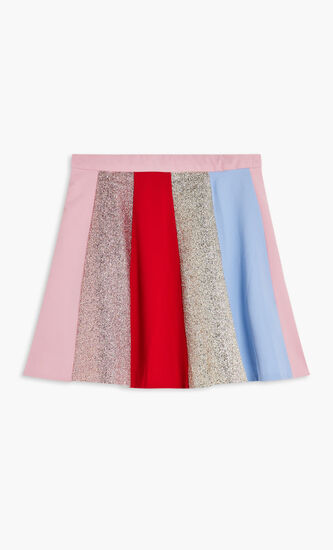RAINBOW TRAPEZE SKIRT