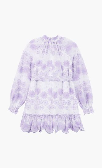 Lena Embroidered Mini Dress
