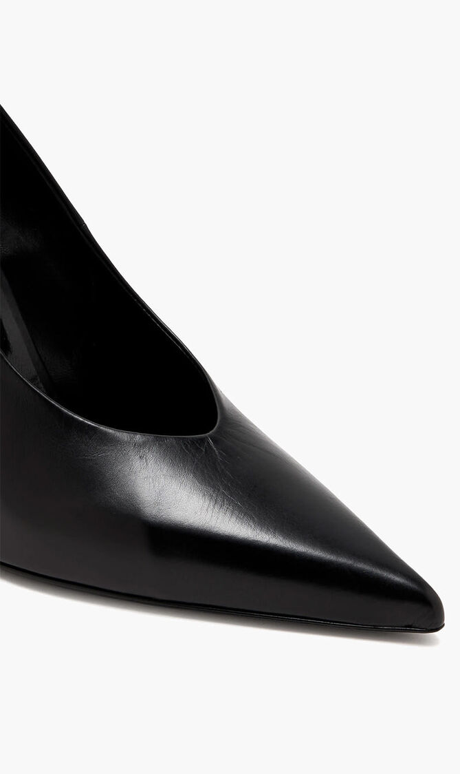 KISS PUMP BLACK LEATHER