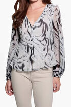 Eco Yvette Pleated Top