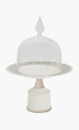 Peacock Large Cake Stand