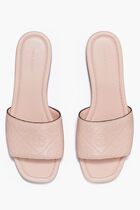 T MONOGRAM EMBOSSED SLIDE T MONOGRAM EMBOSSED SLIDE