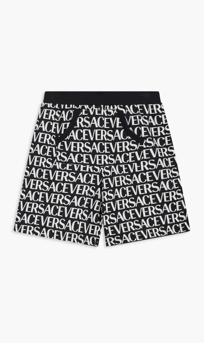 SHORT VERSACE ON REPEAT KIDS FLEECE