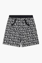 SHORT VERSACE ON REPEAT KIDS FLEECE