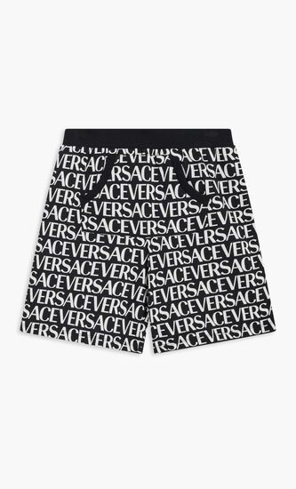 SHORT VERSACE ON REPEAT KIDS FLEECE